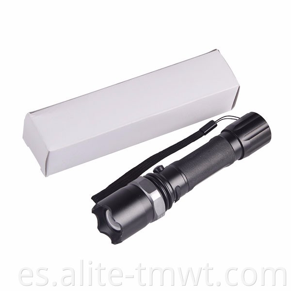 Torcha UV LED ultravioleta recargable de la luz negra con ultravioleta con zoom